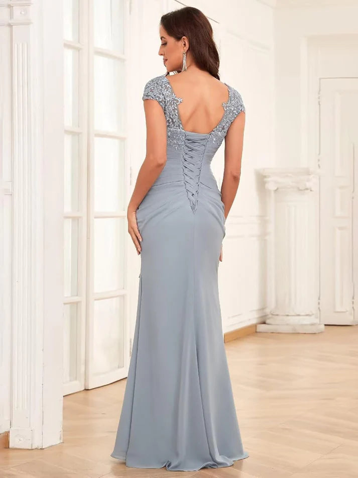 Sheath/Column Sweetheart Floor-Length Mother of the Bride Dresses